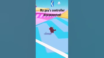 My guy’s controller disconnected! #fallguys