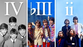 Beatles songs to recognise chords by ear