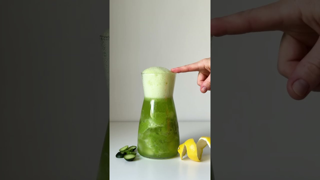 Basil Cucumber Lemon Lemonade