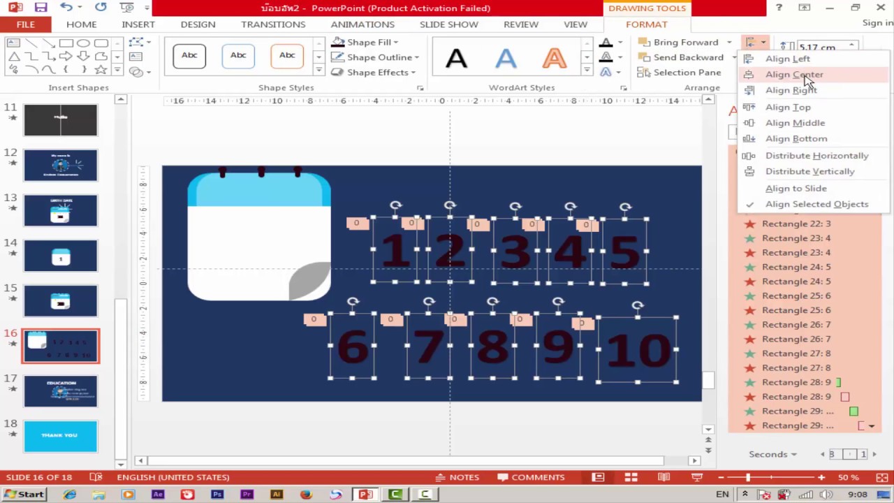สร้าง ปฏิทิน เอง New 2022 สร้างปฏิทินแบบแนวๆ ด้วย Power point 2013