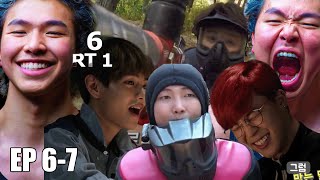 Non K-POP Fan React to Run BTS Ep 6-7