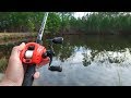 Fishing a HIDDEN Highway Canal (HUGE BASS)