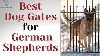 Best Dog Gates For German Shepherds