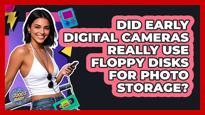 Did Early Digital Cameras Really Use Floppy Disks For Photo Storage? - I'm a 2000s Baby