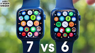 NEW APPLE WATCH Series 7 vs Series 6