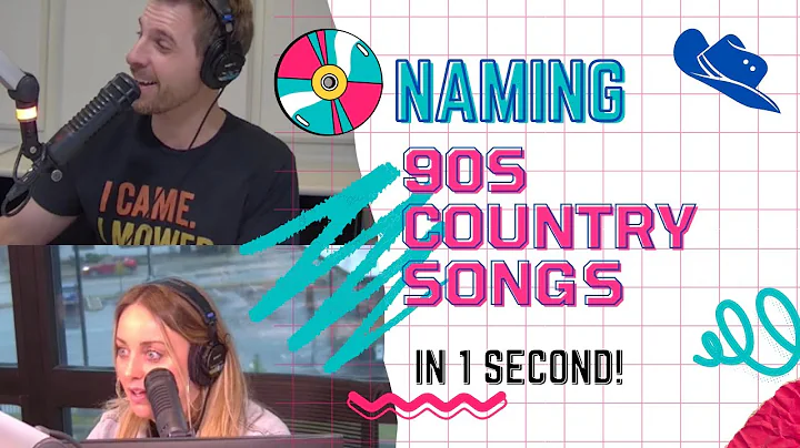 Naming 90s country songs in 1 second!