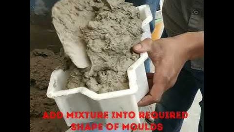 Geopolymer brick making