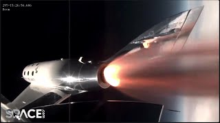 Virgin Galactic Unity goes suborbital for the last time - Galactic 07 launch highlights