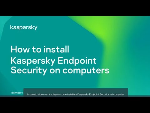 Video: Come installo Kaspersky su un altro dispositivo?