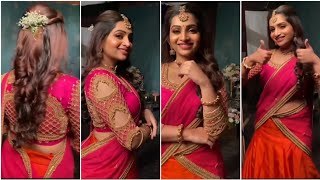 Nakshathra Hot & Cute 4K Full Screen Whatsapp Status Rpr Videos