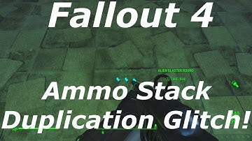 Fallout 4 Ammo Stack Duplication Glitch AFTER PATCH! Unlimited / Infinite Ammo! (Fallout 4 Glitches)