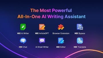 HIX AI: The Most Powerful, All-in-One AI Writing Copilot
