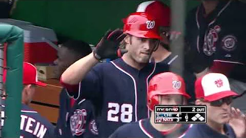 2011/07/04 Werth's RBI groundout
