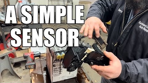 Leadframe/ sensor assembly replacement on a 2012 Ford F-150 with 6R80 transmission