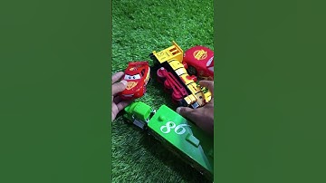 Unboxing and Testing RC McQueen and Friends, Steam Train No Talking With Natural Sound Water