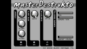 Master Destrukto by Audio Damage Inc