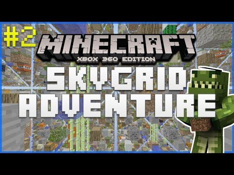 Minecraft Xbox 360 - Sky Grid Adventure - OMG! I Love This ...