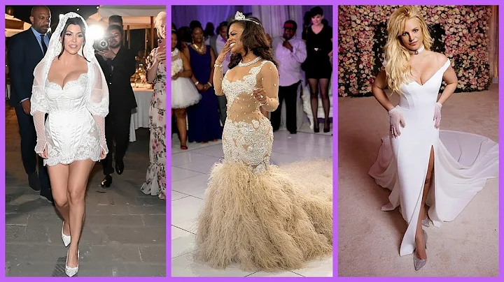 Top 10 Worst Wedding Dresses Worn by Celebrities! Part - 2