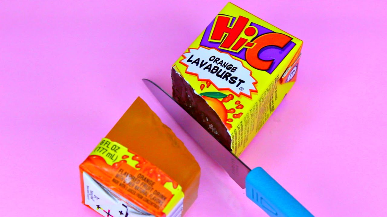 How To Make Real HiC Drinking Juice Pudding Jelly Cooking Learn the