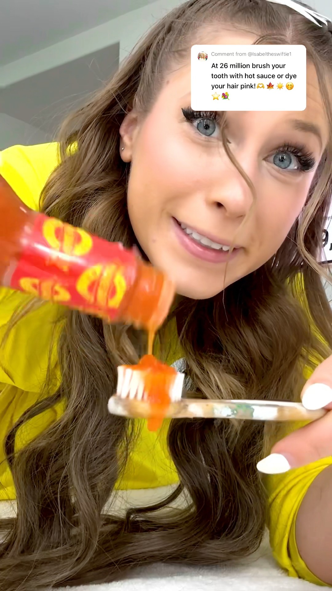 Brushing Teeth With Hot Sauce Until 26 Million ??