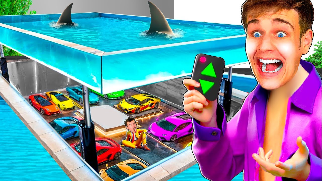 TAJNĚ Vylepšuju BUNKR pod BAZÉNEM za 1,000,000,000 Kč v GTA 5!