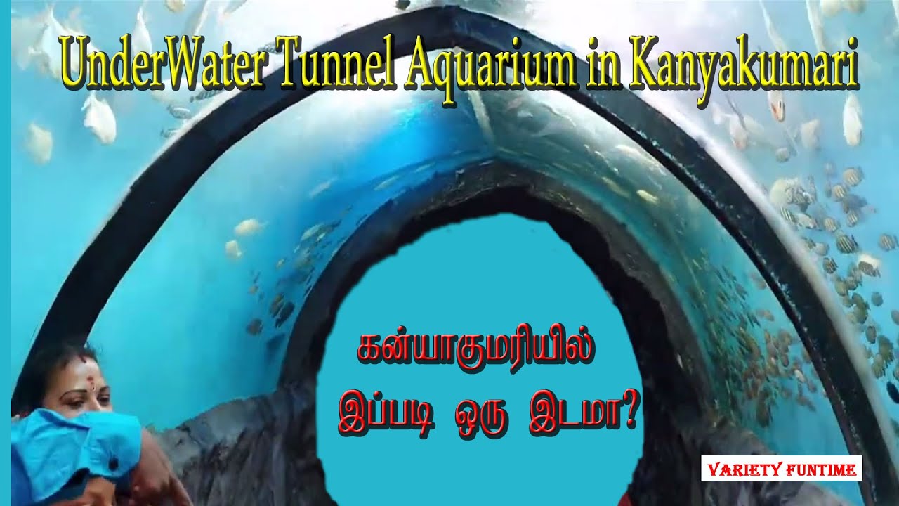 Underground Tunnel Fish Aquarium in Kanyakumari Now close முதன் முதலில் நிலத்தடி மீன்