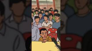 তৈল বাজী 🤠 #funny #viruss #cartoon #shots #motivation