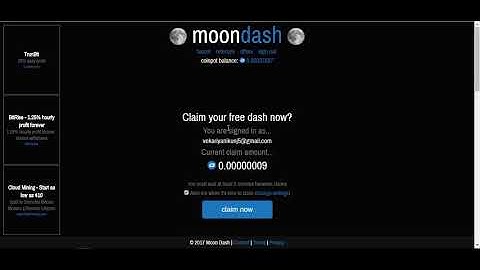 New dashcoin auto mining website without investment