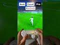 Noob vs Pro Shooting in FC26 😱#fc26 #gaming #fcskills #shorts