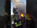 Firefighter & Little One,The Warmest Rescue #FirefighterRescue #HeroesAmongUs #AnimalRescu