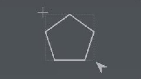 Janvas SVG Editor - Draw Regular Polygon tool.