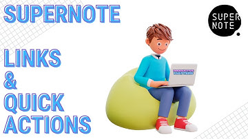 Using Quick Action and Links in Supernote