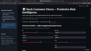 Predictive Modeling and Risk Scoring for Bank Customer Churn