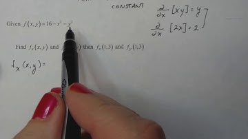 Partial Derivatives - Part 4