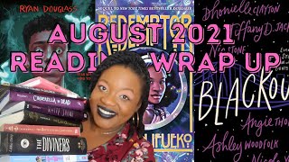 August 2021 Wrap Up | Reading 30+ Books