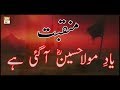 Watch Manqabat - Yaad-e-Moula Hussain Aagai Hai - ARY Qtv Online In HD