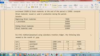 lec3. cost accounting تالتة تجارة انجليزى قنا