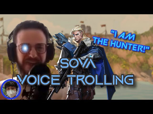 Acting Like Sova's Voice Actor - VALORANT Voice Trolling | Cowwrean class=