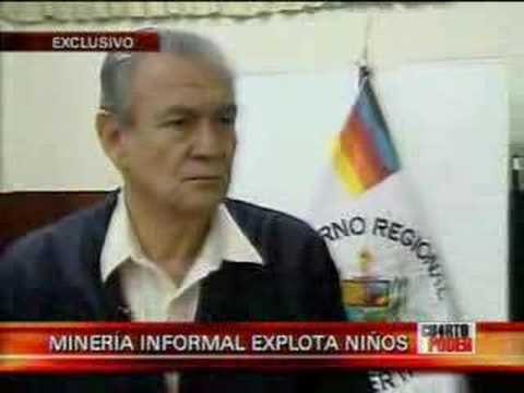 Minera Informal explota nios 4/5 (Cuarto Poder 10-...