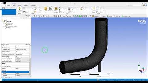 Fluent First Tutorial (Heat Transfer Mixing Elbow) - Part 2 of 4