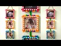 photo frame with icecream sticks || wall hanging photo frame with popsicle