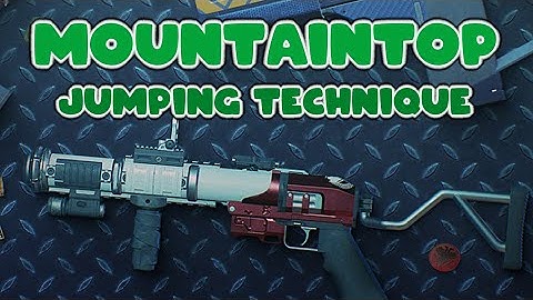 Mountaintop jumping technique