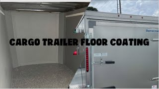 Enclosed cargo trailer floor coat by Video Diversity 3,192 views 2 years ago 8 minutes, 26 seconds