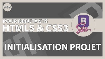 [#68] Initialisation du projet avec Bootstrap 4 et SASS | HTML5/CSS3 pour les débutants
