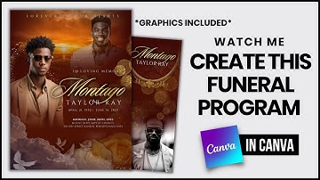 How We Made This Funeral Program Keepsake | What size paper can you print on?  #funeralprogram