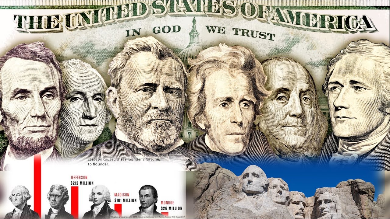 The Top 10 Poorest U.S. Presidents in History 2024 - YouTube