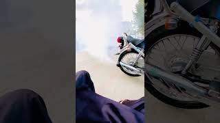 Honda 125 | smoke kit  | elter bike |  mansehra boy