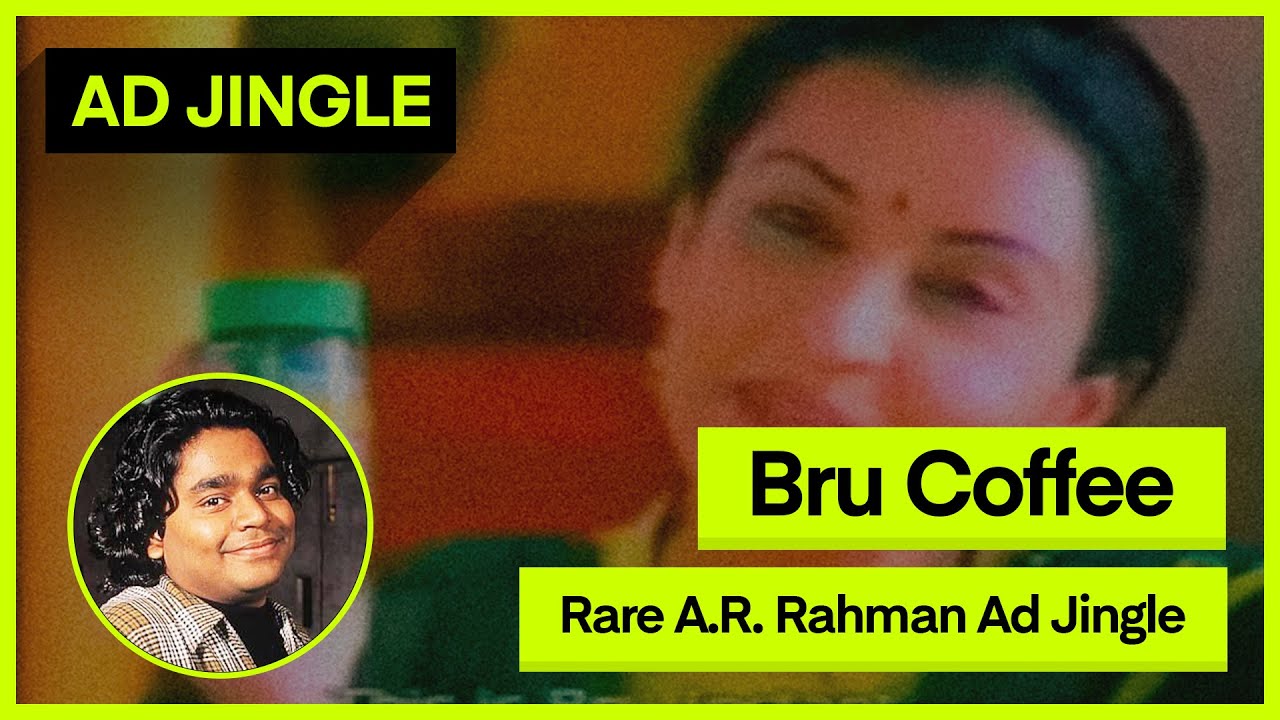 Bru Coffee  AR Rahman  Ad Jingle  1990