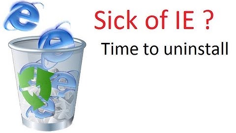 How to Disable Internet explorer - Windows 7 , 8 , 8.1