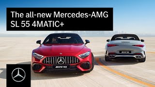 A glimpse into a thrilling time | The all-new Mercedes-AMG SL 55 4MATIC+